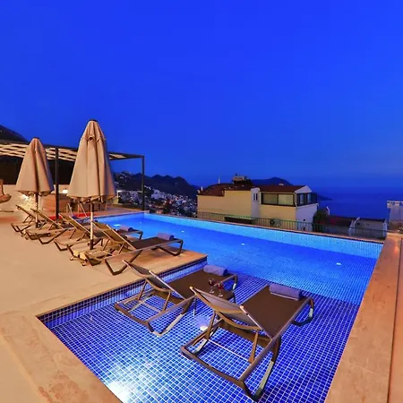Modern 4 Bedroom With Sea Views & Salt-water Pool * Kas